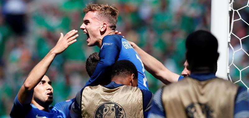 El delantero del Atlético se mostró iluminado para remontar el partido con sus dos goles en un chispazo de clase